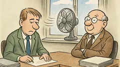 Witz: Zwei Beamte im Büro – wer arbeitet?