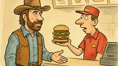 Witz: Chuck Norris bestellt einen Big Mac
