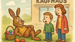 Witz: Klaus erwischt Mutti beim Ostereierfärben