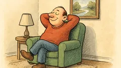 Witz: Ich sitze hier nicht sinnlos rum