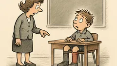 Witz: Du hast aber komische Strümpfe an