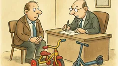 Witz: Knölle stellt sich vor beim Chef